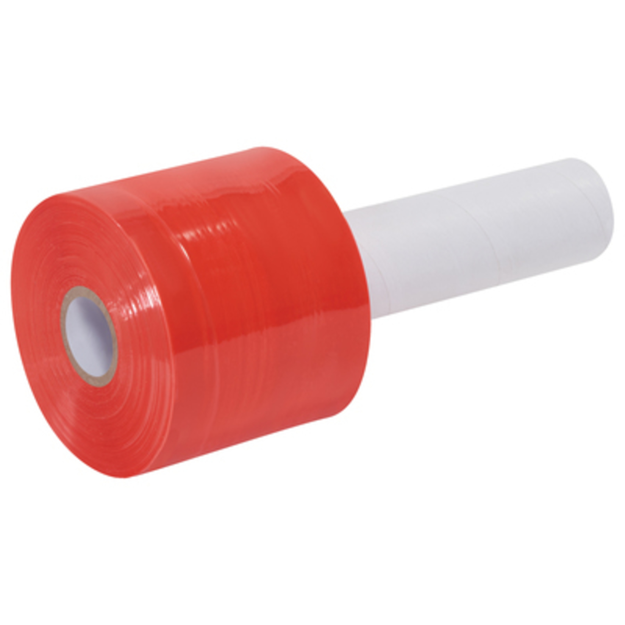 3in. x 80 Ga x 1000ft. Red E Core Bundling F 18/CS, Roll Length 1000 ft, Roll Width 3 in, Roll Count (qty.) 18 Model# TNBEC303RED